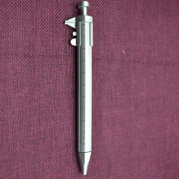 Office School Pen 2021 Multifunction Vernier Caliper Roller Ball Pen Stationery Ball-Point