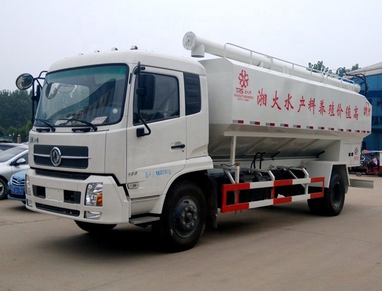 Тележки питания Dongfeng 8*4 емкость оптовой большая тележка зерна фермы 20 тонн
