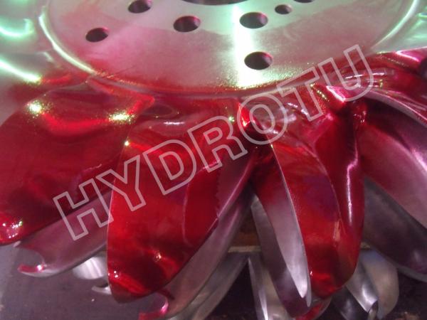 Pelton Turbine Runner / Pelton Wheel with Forge + CNC Machine for Power 1MW - 20MW