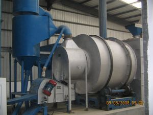 Three-Pass Drum Drying Production System