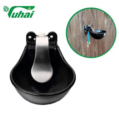 1.8L Horse Drinking Bowl Cast Iron Livestock Drinking Bowls Vertical Tongue 4.21kg Weight