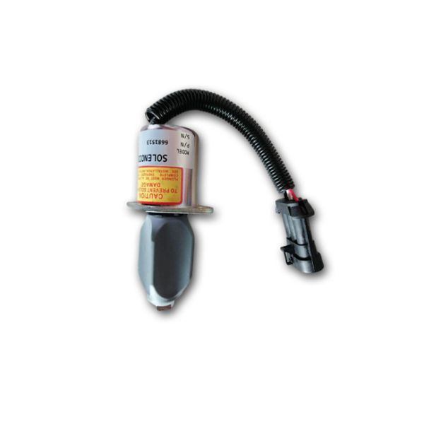 KG 6681513 Pièces d'électricien de la pelle pour le solénoïde d'arrêt du moteur Kubota