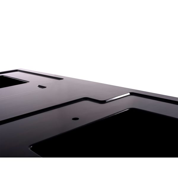 Epoxy Resin Worktops With Black Color And Resist Heat For Lab Furniture