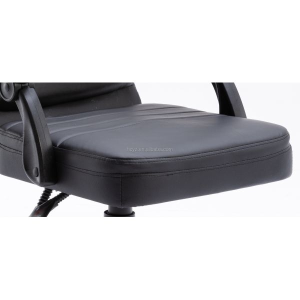 Cheaper Black Synthetic Leather Racing Gaming Chair with Backrest Adjustable 90 -180