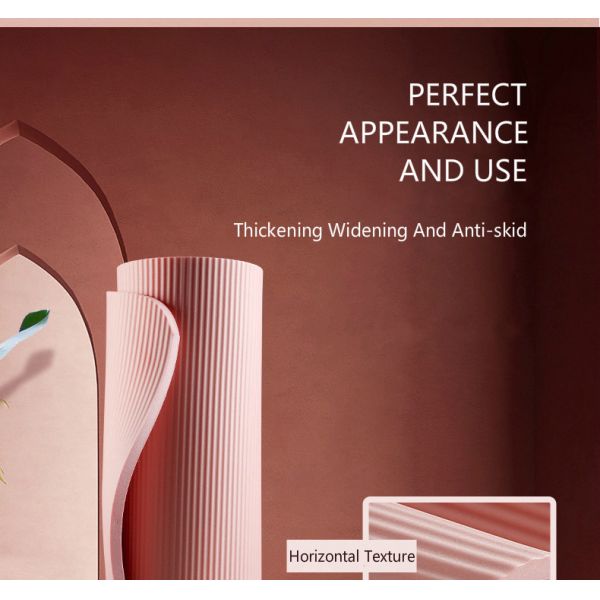 Beginner Gym Pilates Exercise 20mm Widened Lengthened Home Fitness Non Slip NBR Yoga Mat