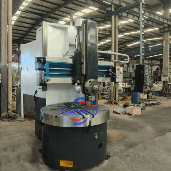 Manual Type Heavy Duty Vertical Lathe Machine with 1600 mm Max. Turned Length for Metal Turning