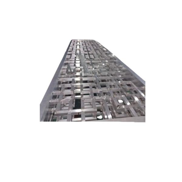 Alumínio Decorativo Exterior Metal Privacy Screen Square ODM