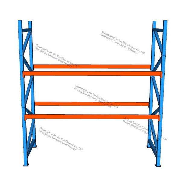 High Density Double Deep Pallet Racking Warehouse Storage