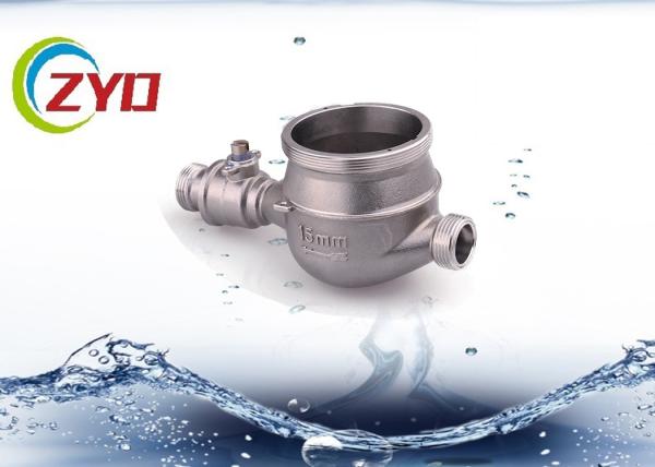 Reliable Bathroom Plumbing Accessories Brashed Polish Water Meter Body