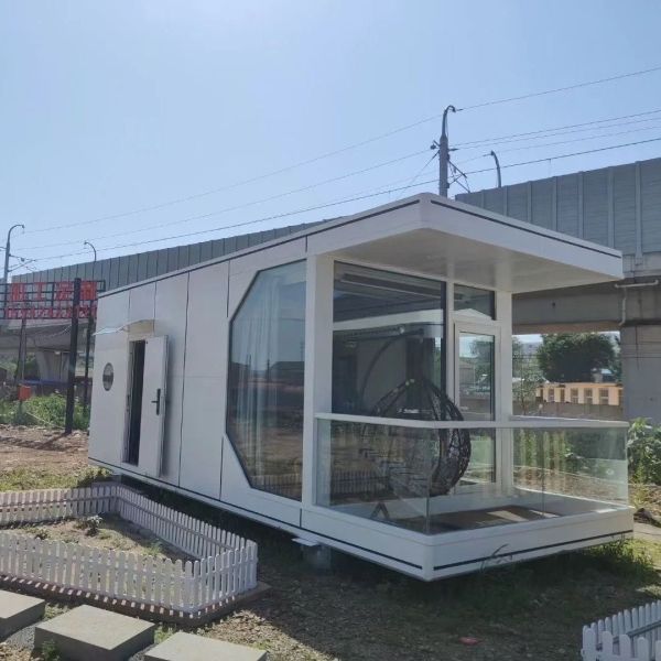 Customized Modular Capsule Home Eco Mobile Capsule House Prefabricated