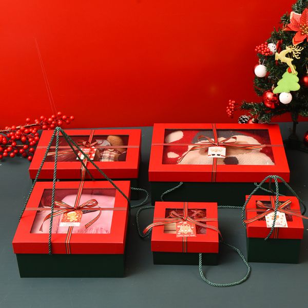 Customized Color Luxury Christmas Eve Packaging Box Acceptable OEM/ODM for Custom Gifts