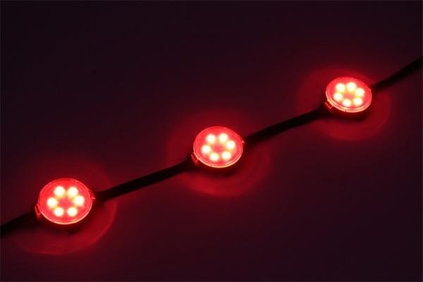 Miracle Bean Área exterior impermeável IP67 40mm Luzes permanentes de decoração de férias 1.5W DC24V Para casa Luzes de ponto LED