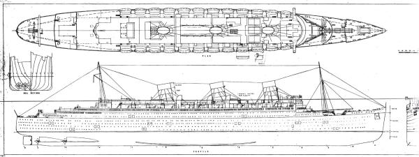 Scale 1:900 High End Queen Mary Model , Handcrafted Model Ships For Anniversary Collection