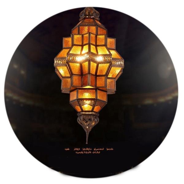 LED Copper Chandelier in European Style for Luxury Decorative Fixtures in Arab Muslim Homes