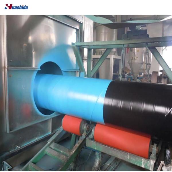 Shot Blasting Machine SA2.5 for 3LPE FBE Steel Pipe External Internal Anticorrosion Coating 