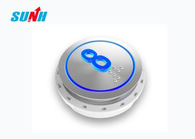 Passenger Lift Elevator Parts Round Type Customized Size ISO Certification