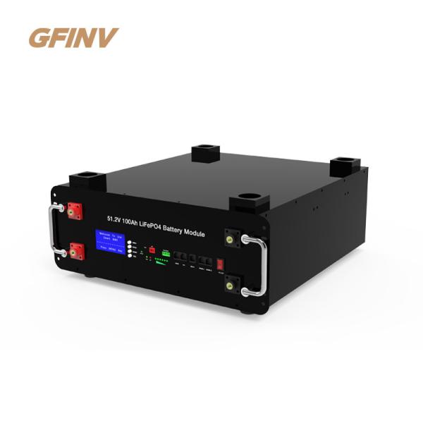 51.2V/48V 100Ah Lifepo4 Battery Rack Mount Home Solar Battery