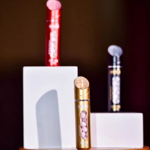 Lipstick Shape Sweet Vitamin C Tablets Funny Lovely Fashionable Healthy Candy For Girls