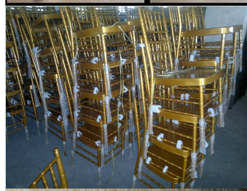 Plastic Acrylic Gold Resin Tiffany Chiavari Dining Chair For Wedding