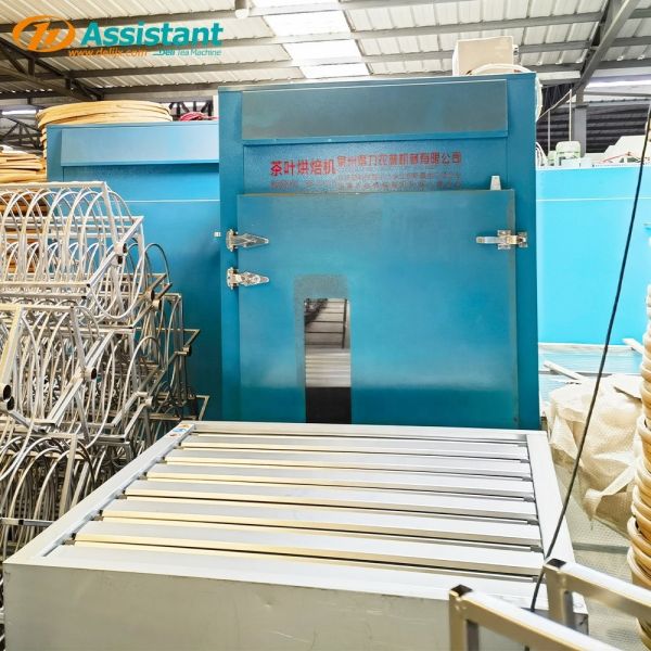 Electric Heating Tea Leaves Drying Machine DL-6CHZ-9B for Round Rotary Tea