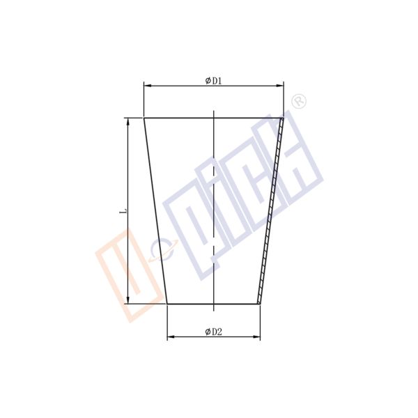 SUS 304 Stainless Steel Fittings / Stainless Steel Concentric Reducer Sanitary Grade
