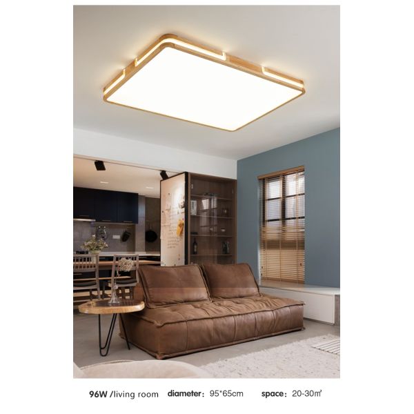 Wood Led Ceiling Lights For Living Room Bedroom Kitchen Ceiling Lamp(WH-WA-59)