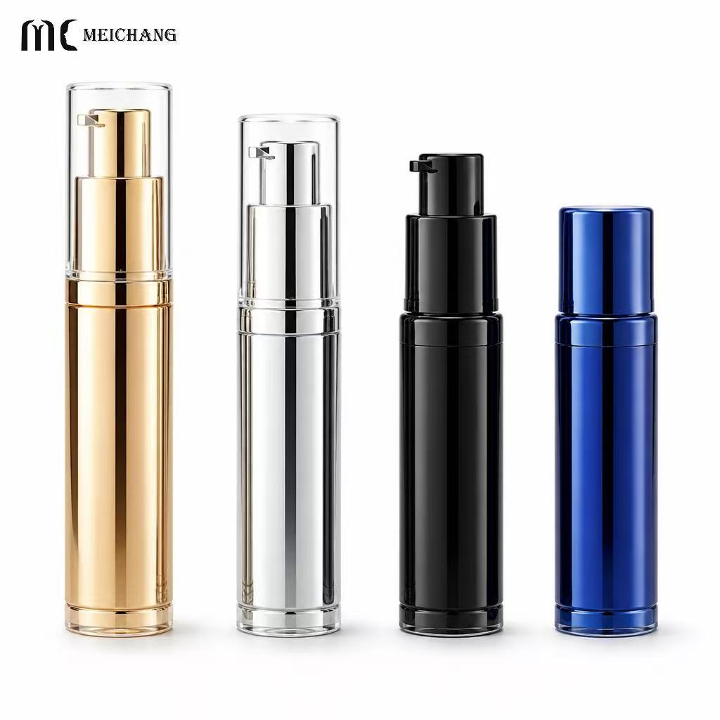 40ml 50ml 60ml PP Airless Foaming Pump Bottle for Travel-Size Facial Cleanser Packaging（MC-1804）