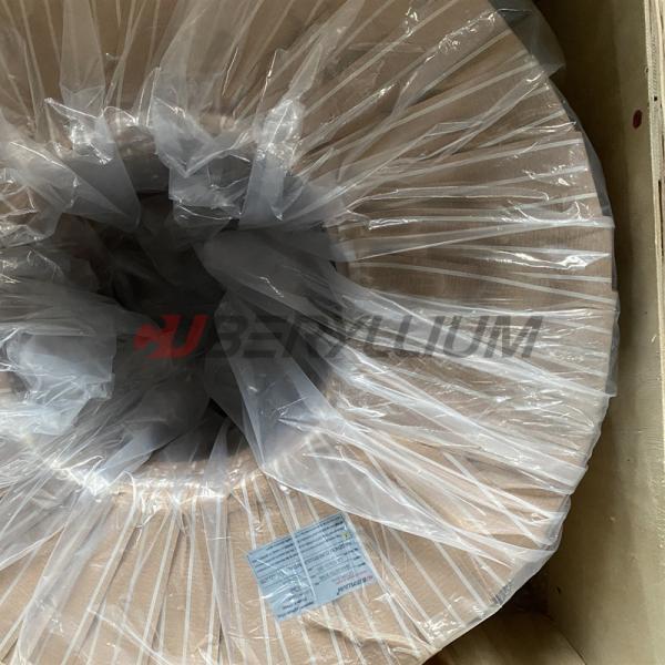 C17200 ASTM B-194 Beryllium Copper Strip For Bell Relay Contract Spring