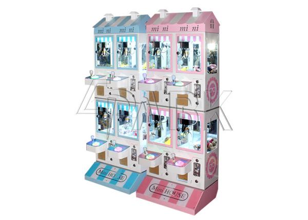 Plush Toy Vending Crane Claw Machine For  Hypermarket 4 Players CE Certificate
