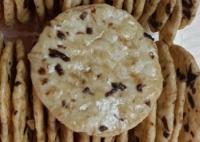Saveur délicieuse d'algue d'OEM autour saveurs de casse-croûte ronds savoureux de biscuits de riz de différentes