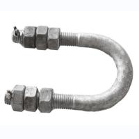 Boulon en U des garnitures HDG de 35KN Electric Power 80MM - 140MM