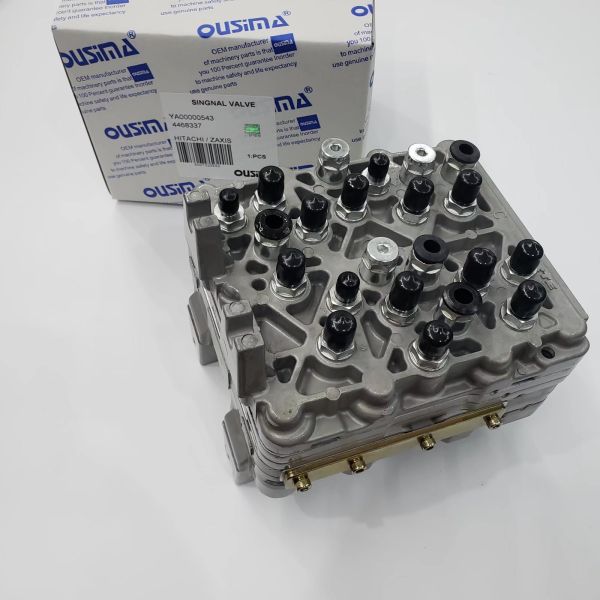 Excavador Hydraulic Valve, válvula de lanzadera hidráulica YA00000543 4468337 de Hitachi