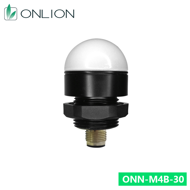 ONN-M4B-30 Tri Color DC24V LED Signal Tower Light 30mm Diameter For CNC Machine