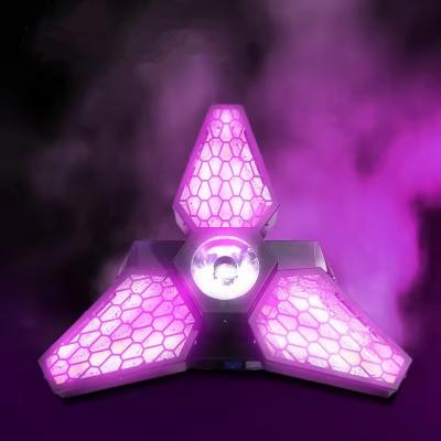 3x60w Infinitely Rotation Maple Leaf Led Retro Stage Background Light