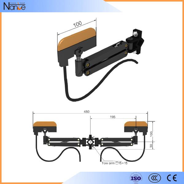 Aluminum Multiple Conductor Rails , 3 Phrase Power Distribution System