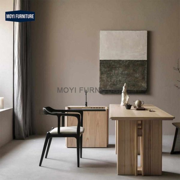 Custom Standard Size Comfortable Wooden Dining Chairs Nordic Modern Wood Chair for Commercial Dining