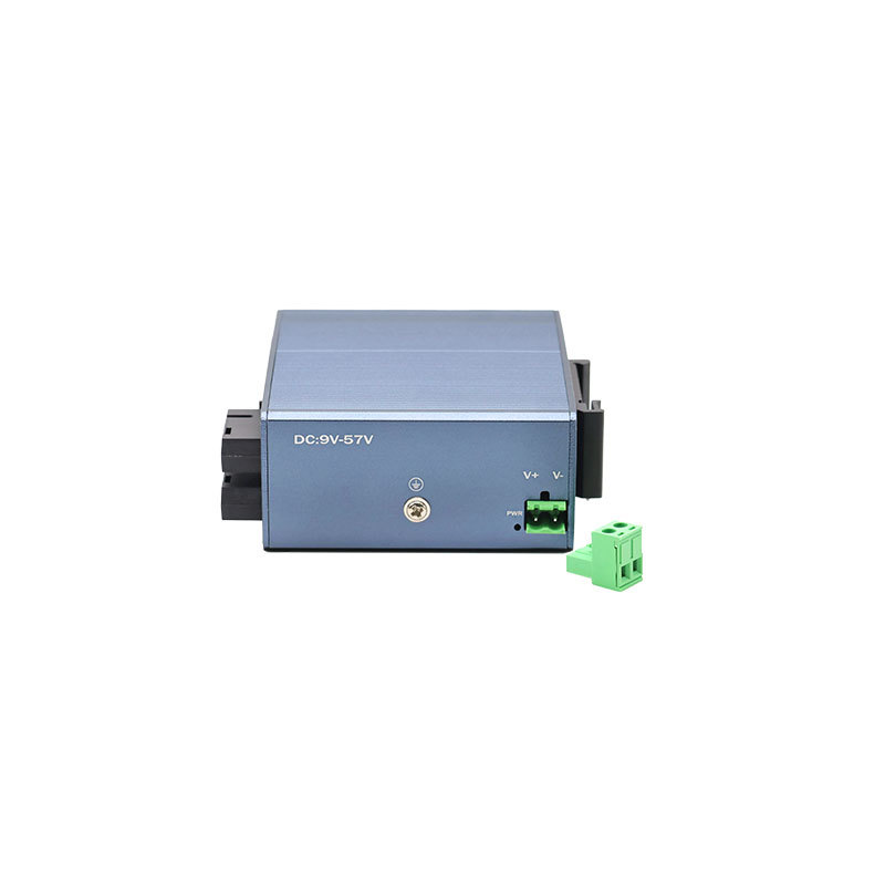 Industrial Mini Gigabit Fiber Ethernet Switch 2 Fiber 8 RJ45 Ports 1000Mbps Network Switch