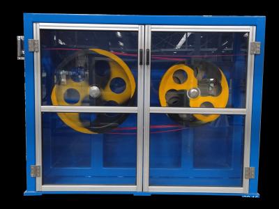 Double Wheel Capstan Cable Puller / Wire Puller With High Speed