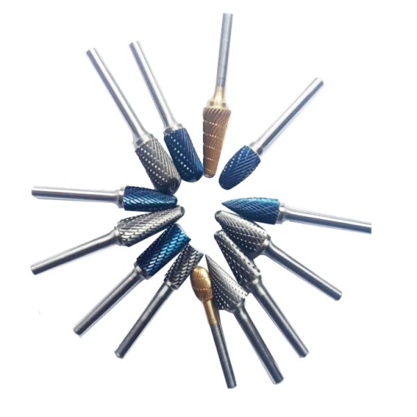 SD Double Cut Ball Shape Carbide Rotary Bits Rasp For OEM/ODM Service 1/8-1 Inch Sizes And YG6/7/8/10 Grade Options