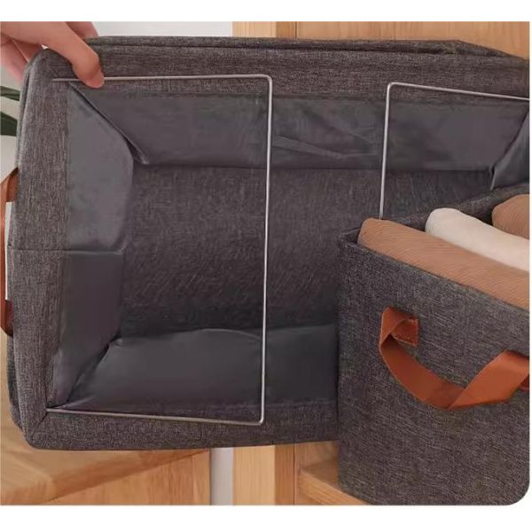 All Seasons Large Capacity Under Bed Storage Bag with Clear Window and Folding Design