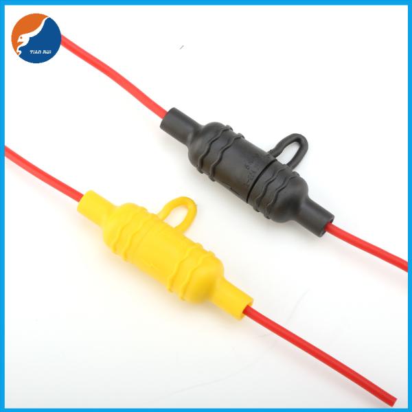 Porteur de fusible en verre tube 5X20mm 250V étanche à l'eau extérieure