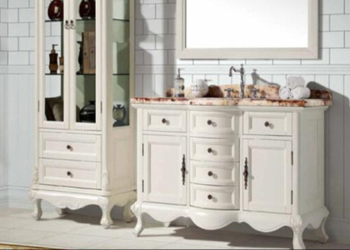 600mm 850mm Solid Wood Vanity For Bathroom Floating Bathroom Vanity With Drawers