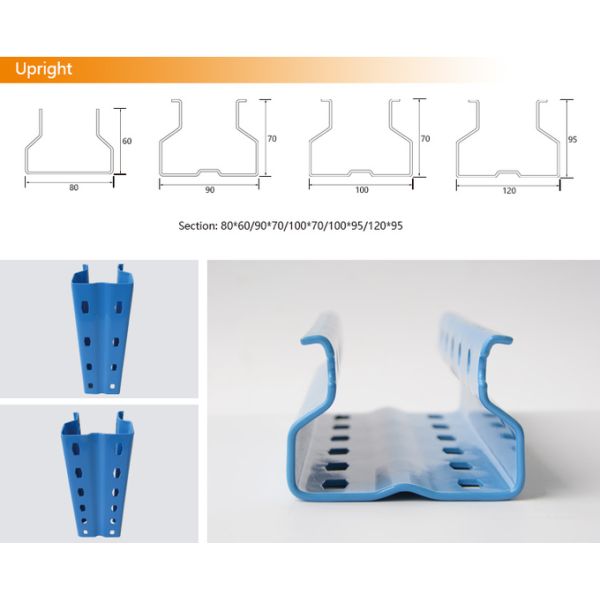 Safe Warehouse Heavy Duty Shelving , Industrial Shelving Pallet Racks