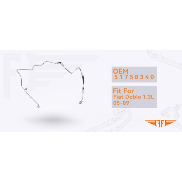 51758340 Doblo 1.3L Fiat AC Discharge Pipe  05-09  Car