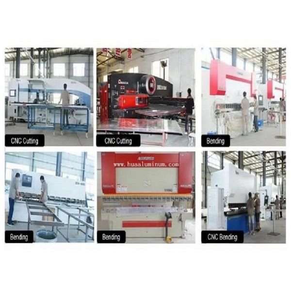 Silver 2440mm Decorative Aluminum Sheet Panels Rustproof Non Combustible