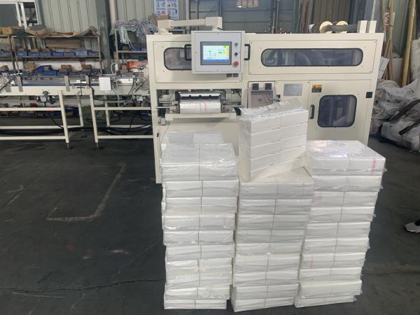 Máquina facial da fatura de lenço de papel da estrutura do quadro correias cronometrando de corte pneumáticas