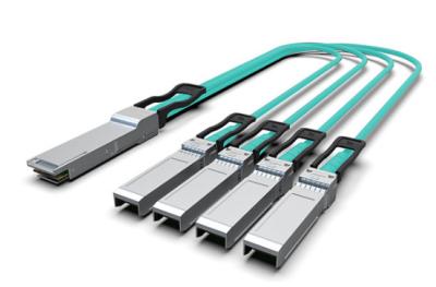 40G QSFP+ para 4x10G Breakout AOC ((Cabel óptico ativo) Cabos 2M Qsfp 4x10g Aoc2m