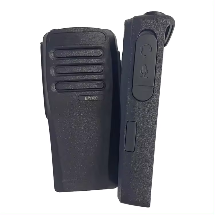 Motorola CP200D XIR P3688 DP1400 Radio Front Cover Replacement with Dust Cover Black