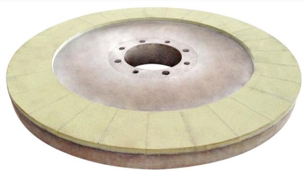 Easy Grinding Action Ceramic Bond Grinding Wheel , Flat Grinding Wheel Longer Tool Life