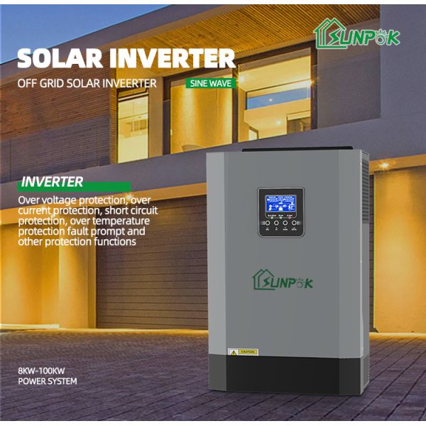 Контроль Spf 5kw Wifi инвертора SUNPOK с решетки солнечного Inverte